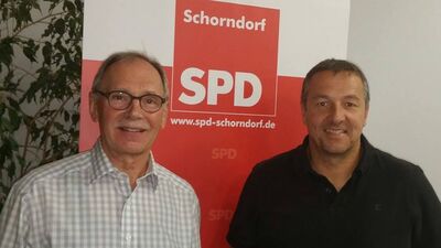 Martin Thomä mit Hand-Ulrich Schmid