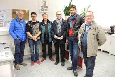 von links: Karl-Otto Völker, Michael Gauer, Ulf Ryschka, Martin Thomä, Matthias Klopfer, Hans-Christian Schmidt