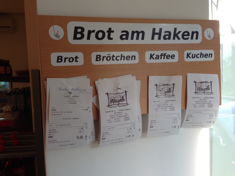 Brot am Haken